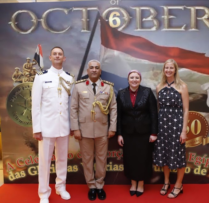 Adido de defesa militar do Egito realiza grande evento em Brasília