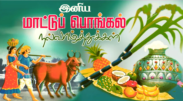 Mattu Pongal Wishes In Tamil