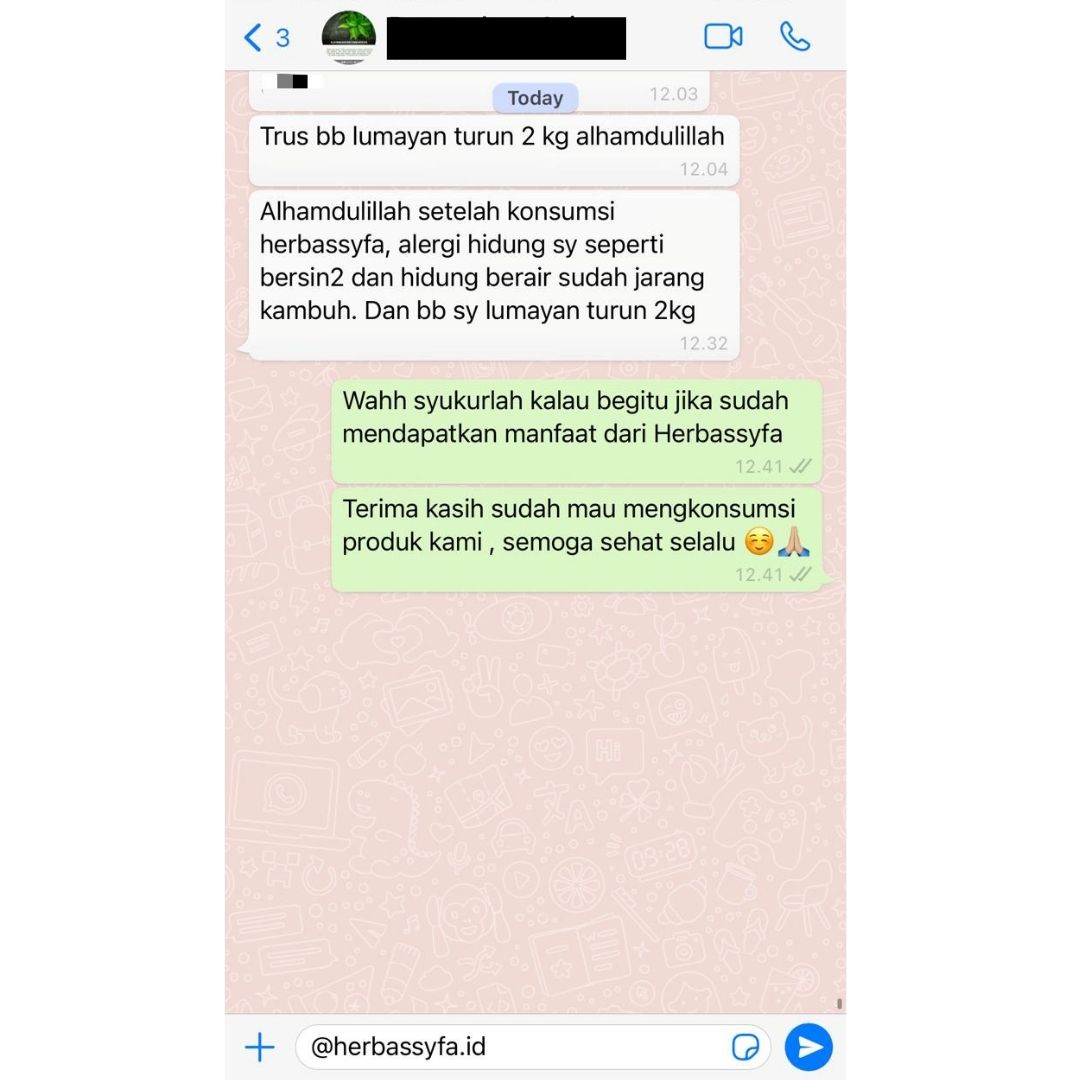 Testimoni Herbassyfa