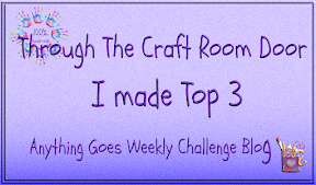 I Won a Top 3 at Through the Craft Room Door