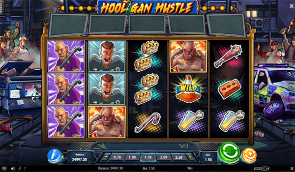 Main Gratis Slot Indonesia - Hooligan Hustle Play N GO