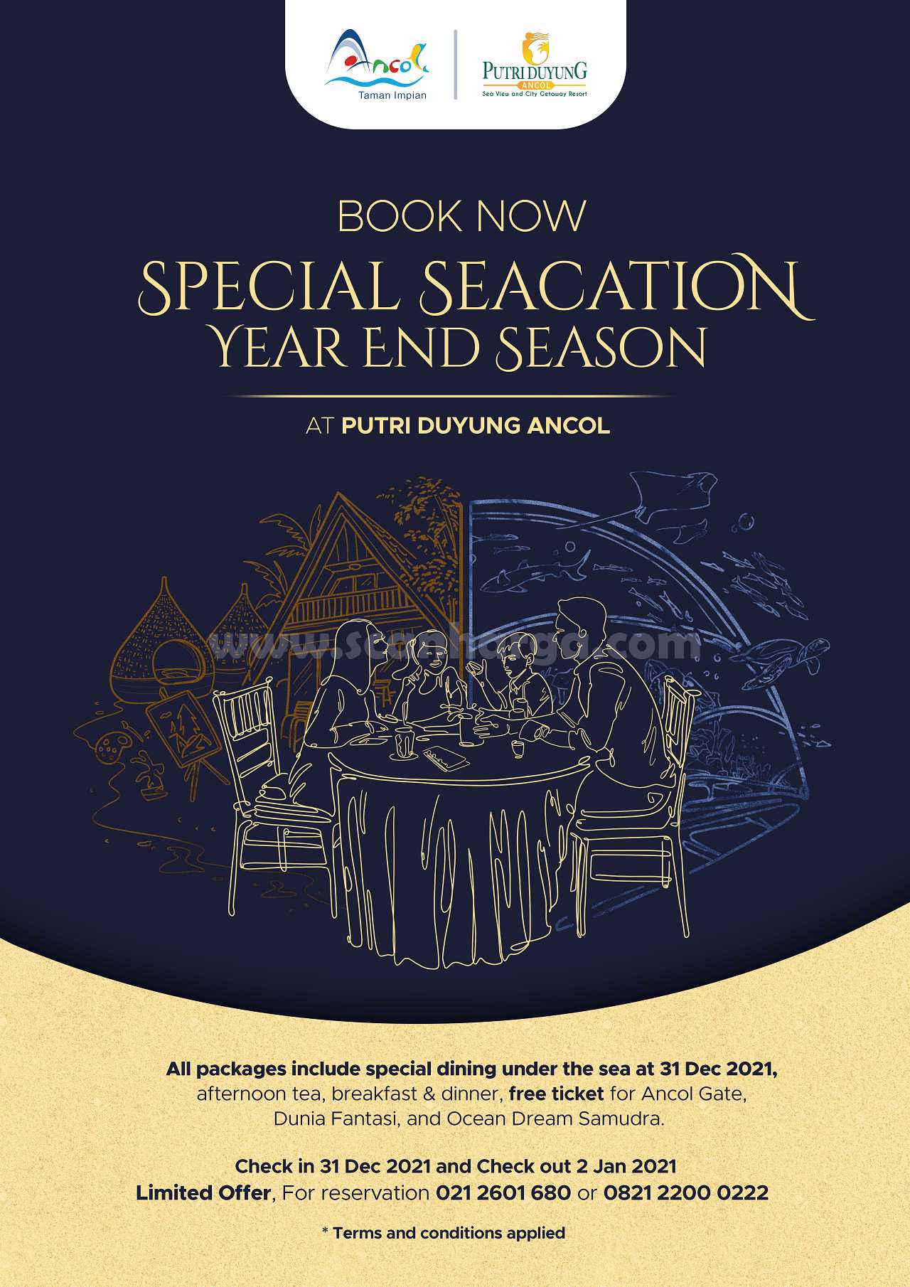 Promo Putri Duyung Ancol Special Seacation Year End Season