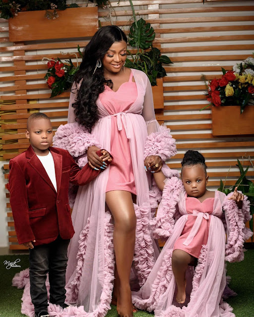My life changed eversince you came into my life- Former Miss delta, Lizzy Gold celebrates her daughter as she turns a year older (Photos)