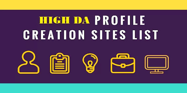 High PR 330+ Profile Creaion Backlink Sites List for Building (Free Do-Follow)