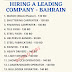 HIRING A LEADING COMPANY - BAHRAIN