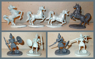 Centaur; Dragon; Dwarf; Elve; Fairy; Fantasy Creatures I; Fantasy Figures; Griffon; Halloween; Halloween Toy Figures; Knight; Minotaur; Monsters I; Orgre; Ork; Roman Skeleton; SCS Direct; Series I; Serpent Lady; Small Scale World; smallscaleworld.blogspot.com; Unicorn; Wicked Duals; Wizard;