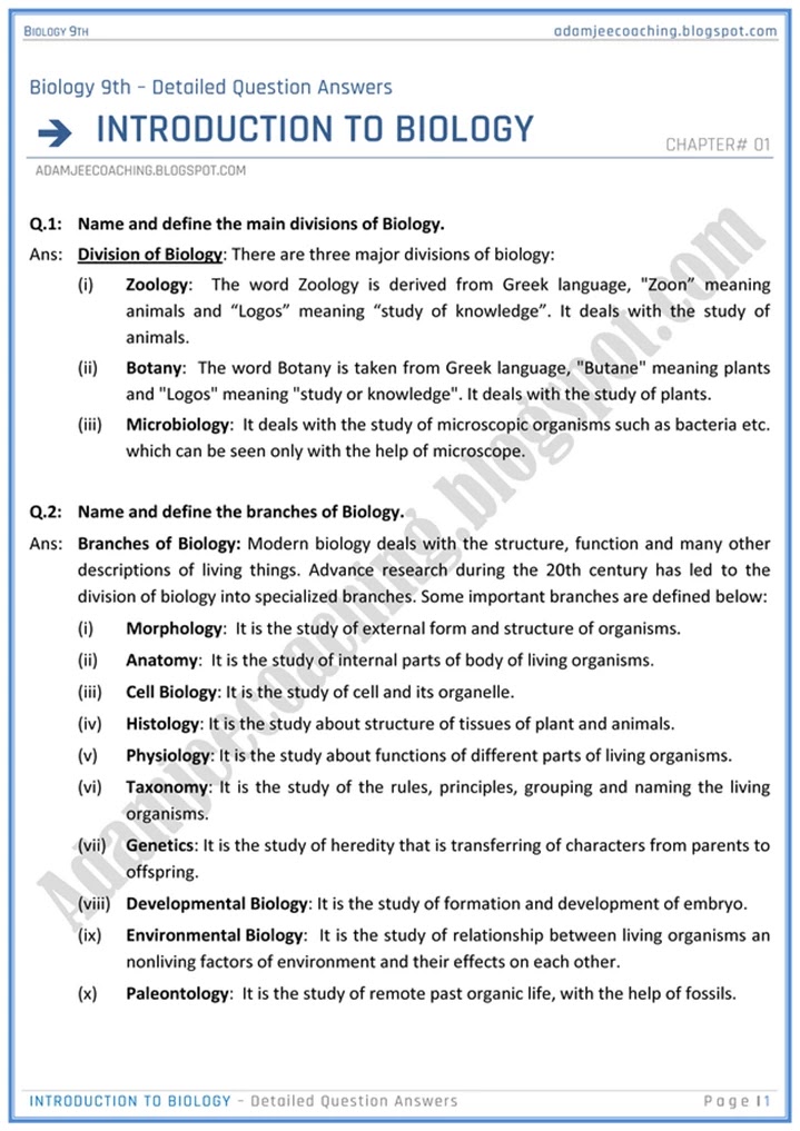 introduction-to-biology-detailed-question-answers-biology-9th