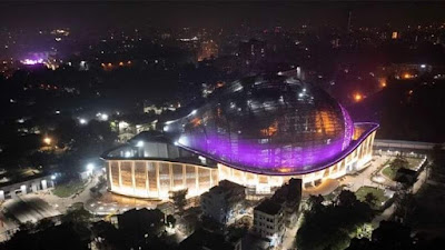 Dhanadhanyo Auditorium - The Conch shaped Auditorium of Kolkata