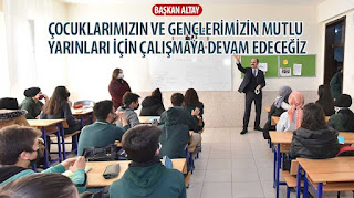 Başkan Altay: “Çocuklarımızın ve Gençlerimizin Mutlu Yarınları İçin Çalışmaya Devam Edeceğiz”