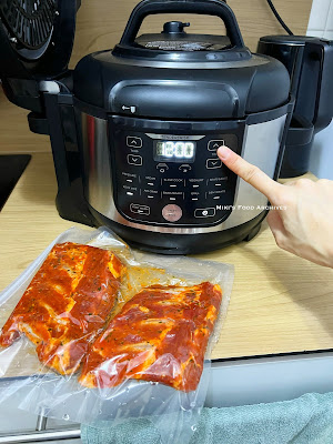 Miki's Food Archives : Sous Vide Honey Glazed Pork Ribs 蜜汁烧排骨【舒肥低温烹调法】