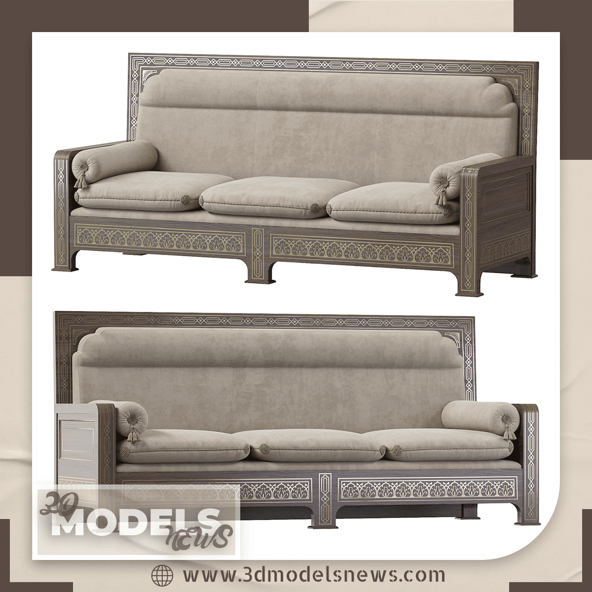 Sofa from arabic model