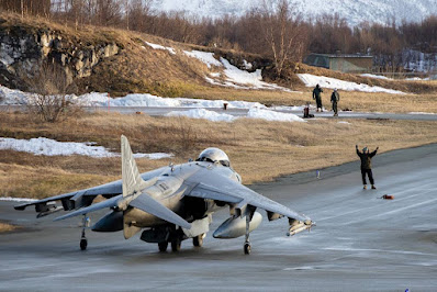 Marine Harriers Norway Cold Response