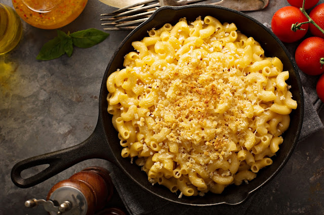 Three-Cheese Truffle Macaroni and Cheese