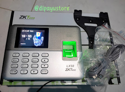 Mesin absensi sidik jari murah fingerprint ZKTeco LX50