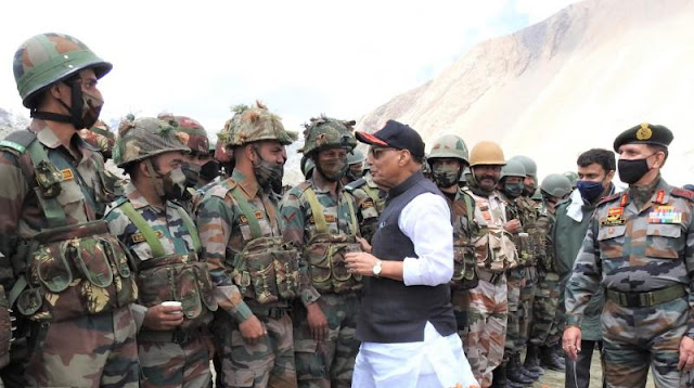 'Talks To Go On, Indian Military To Stand Firm' : Defence Minister Rajnath Singh On India-China Standoff