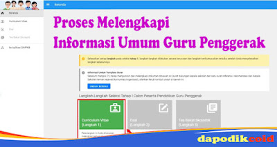 Tutorial Proses Melengkapi Informasi Umum Guru Penggerak