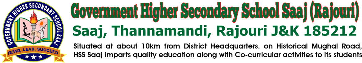 Govt. Higher Secondary School Saaj (Rajouri)