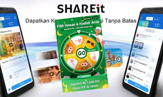 Cara Nuyul Dapat Koin 1 Juta Gratis Di Aplikasi SHAREit