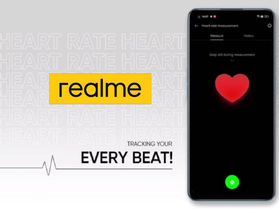 Realme smartphone will get Heart Rate Sensor feature