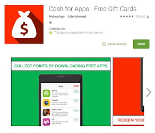 Cash for apps penghasil uang