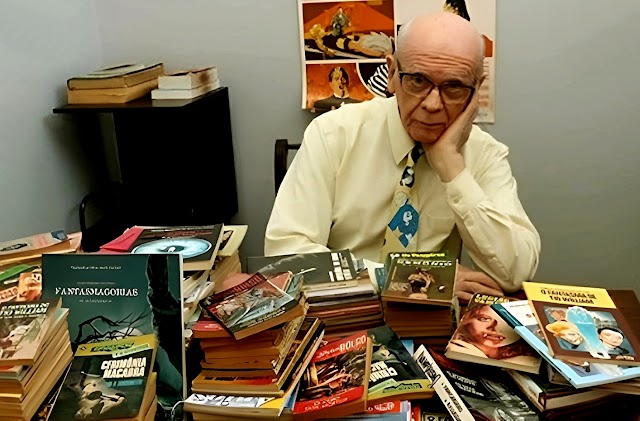 Escritor de 1,6 mil livros de fantasia, pulp e terror, Rubens F. Lucchetti, falece aos 94 anos