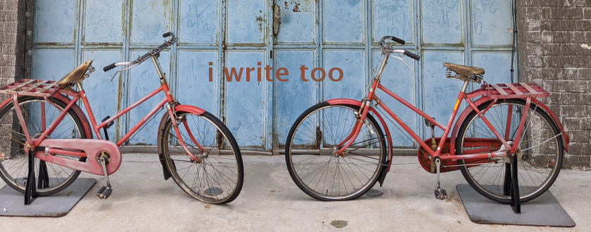 i write too