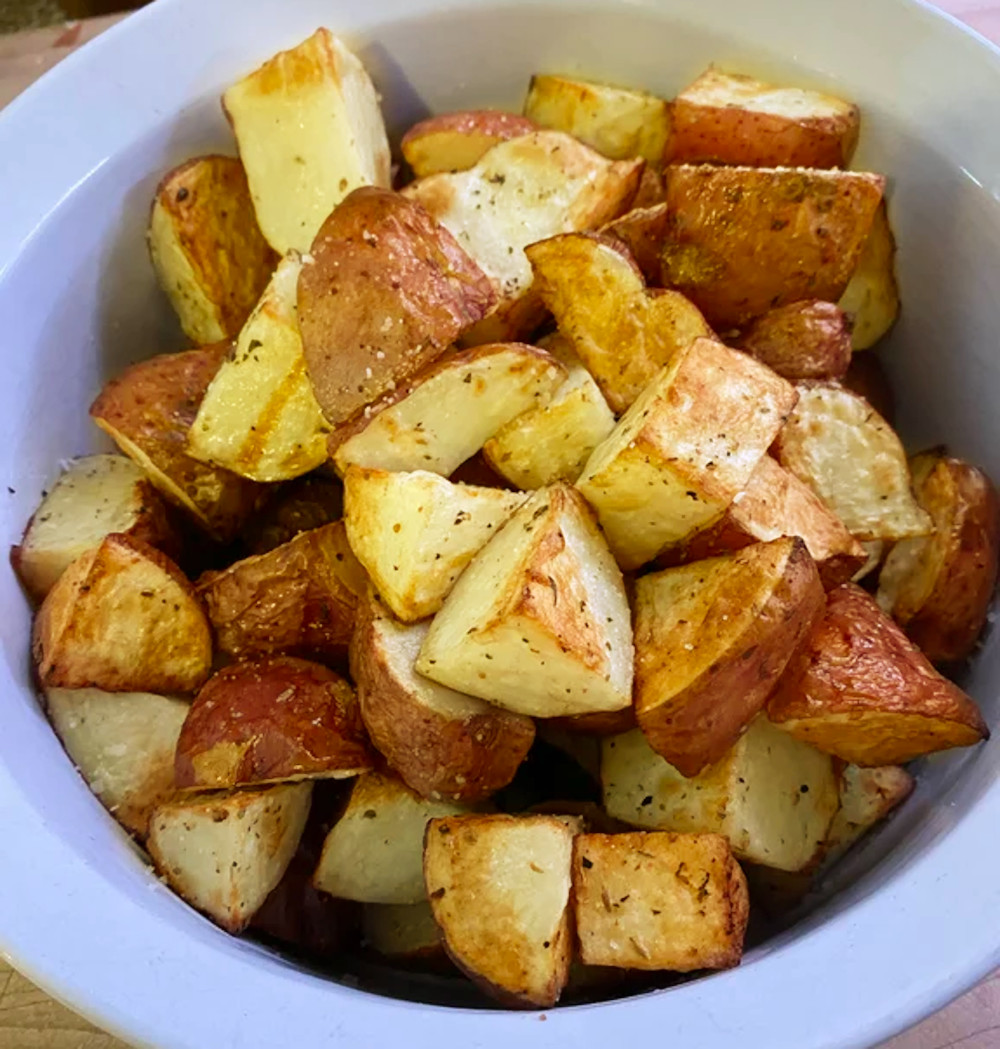 air fryer roasted potatoes