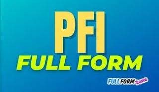 PFI Full Form