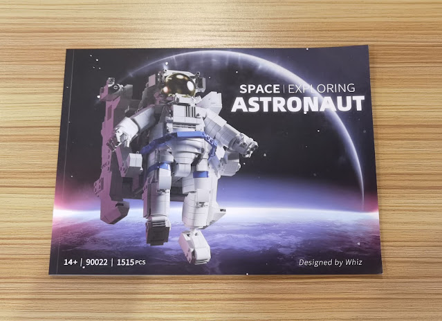 Nifeliz astronaut building kit compatible with lego city pace