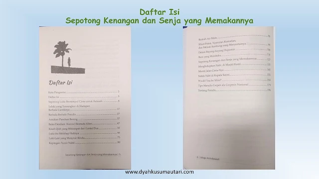 sepotong kenangan dan senja yang memakannya