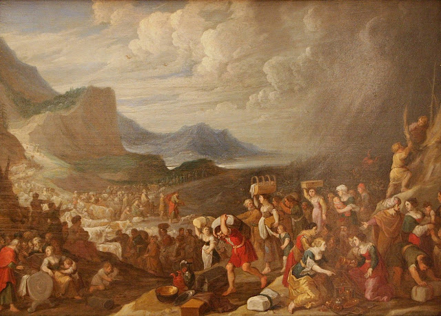 Йорданс, Ханс (1595-1643) - Исход израильтян через Красное море