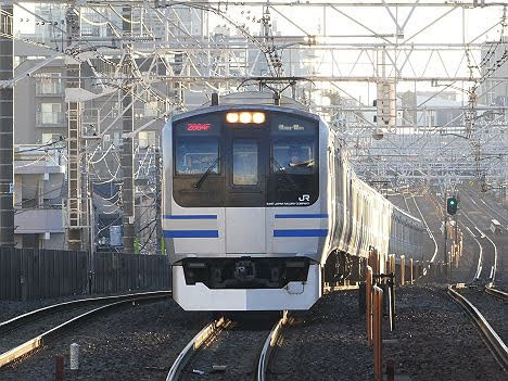 総武快速線　通勤快速　大船行き　E217系(2022.3廃止)