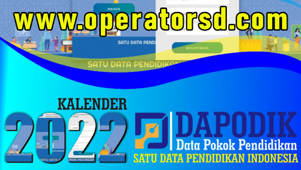 Download Kalender 2022 Tampilan Dapodik