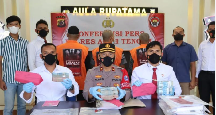 kasus korupsi dana desa di Aceh