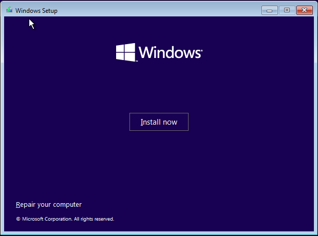 Install Windows 11 on WMware player 16.2