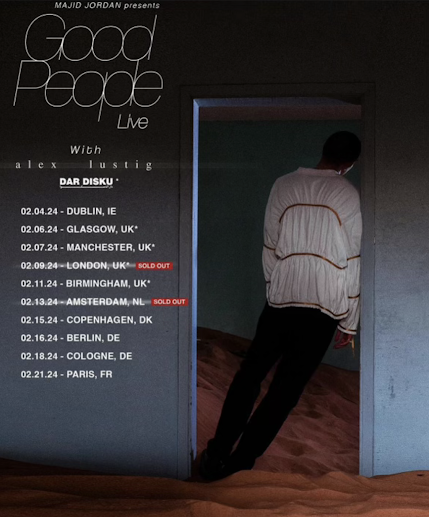 🎟️ MAJID JORDAN - GOOD PEOPLE LIVE (TOUR) 🎟️