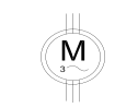 3-phase slip ring motor Symbol