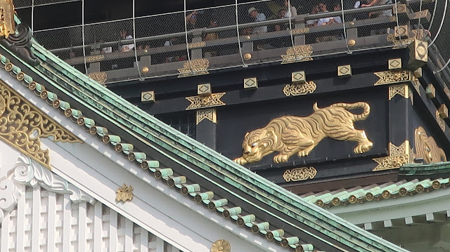大阪城天守閣 大阪城公園 伏虎