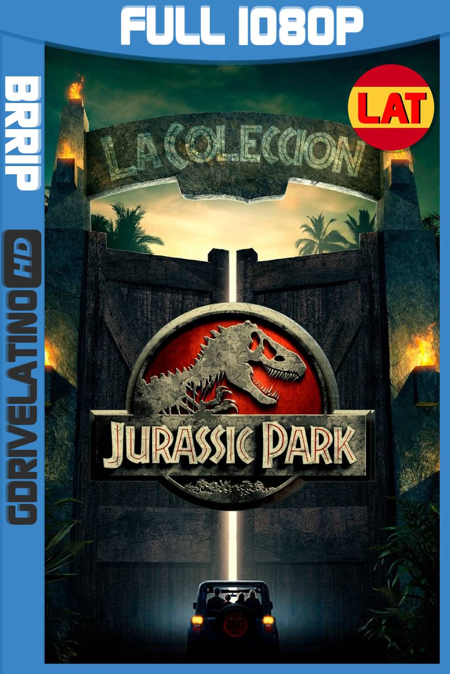 Jurassic Park (1993-2001) Colección BRRip 1080p Latino-Ingles MKV