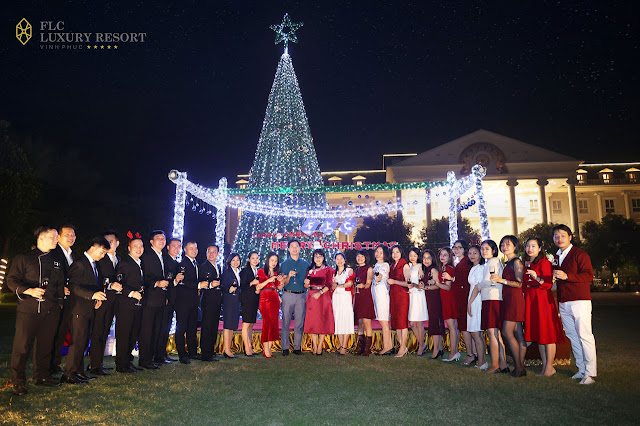 Lễ hội thắp sáng cây thông Noel tại FLC Vĩnh Phúc