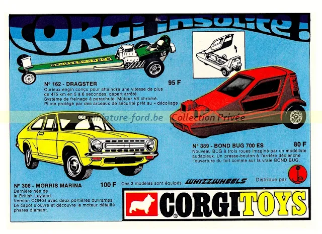 Gorgi Toys de l'année 1971, réf: TT-28