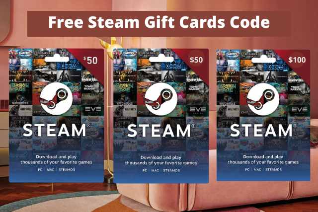 Get Free Steam Gift Cards Code Generator that Works