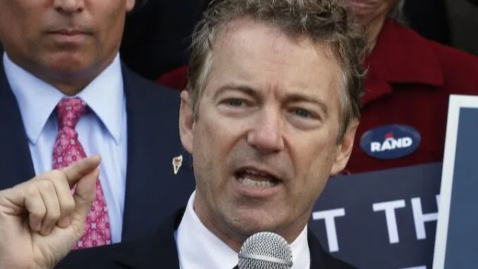 Rand Paul: COVID Mandates Are About ‘Conditioning Americans To Submit to the New World Order’