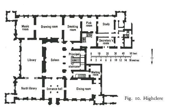 Highclere Castle Floor Plan: The Real Downton Abbey Jane With Highclere Castle Floor Plan