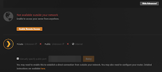 Plex local connection after firewall