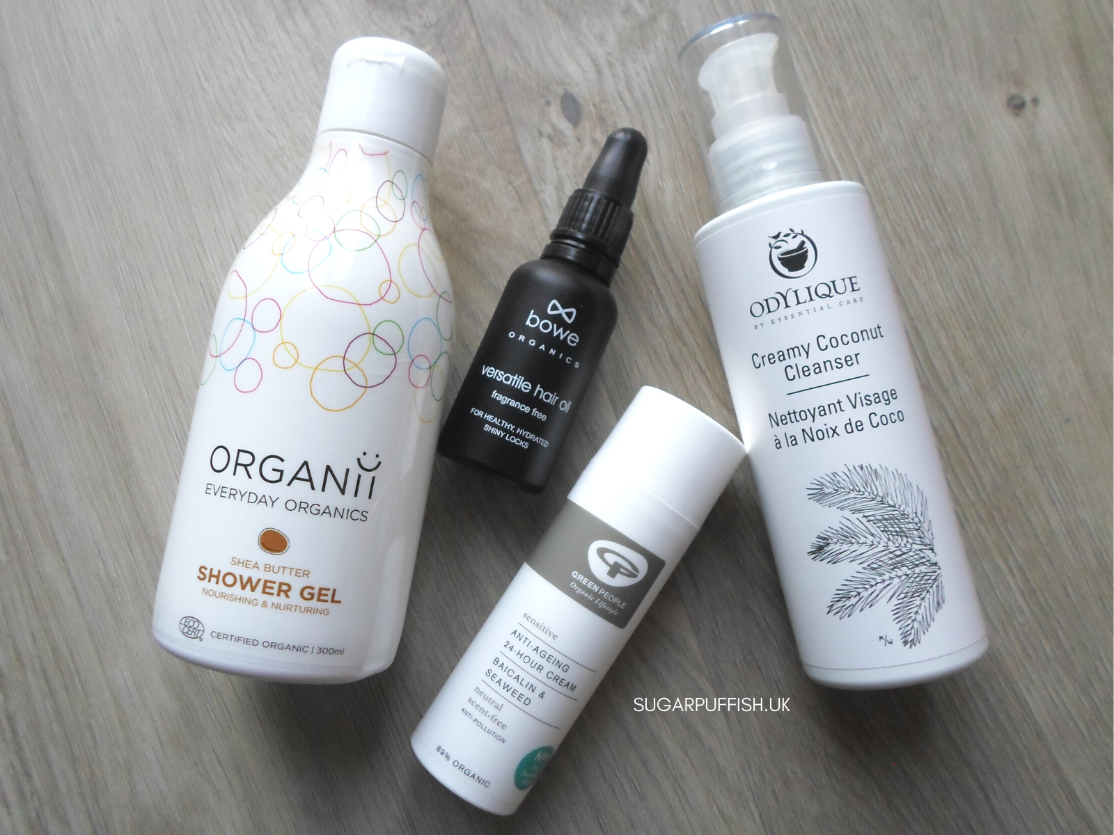 Review Bowe Organics, Green People, Odylique, Organii