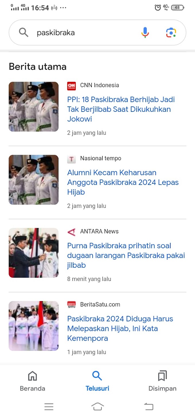 Isu Paskibraka Lepas Jilbab : Jangan Diamkan!!!