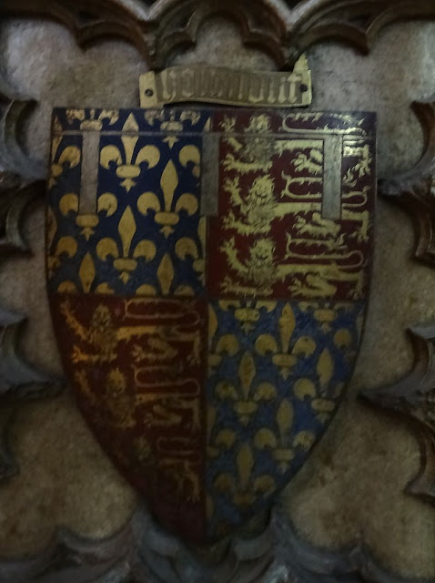 Герб Эдуарда Черного Принца. Кентерберийский собор