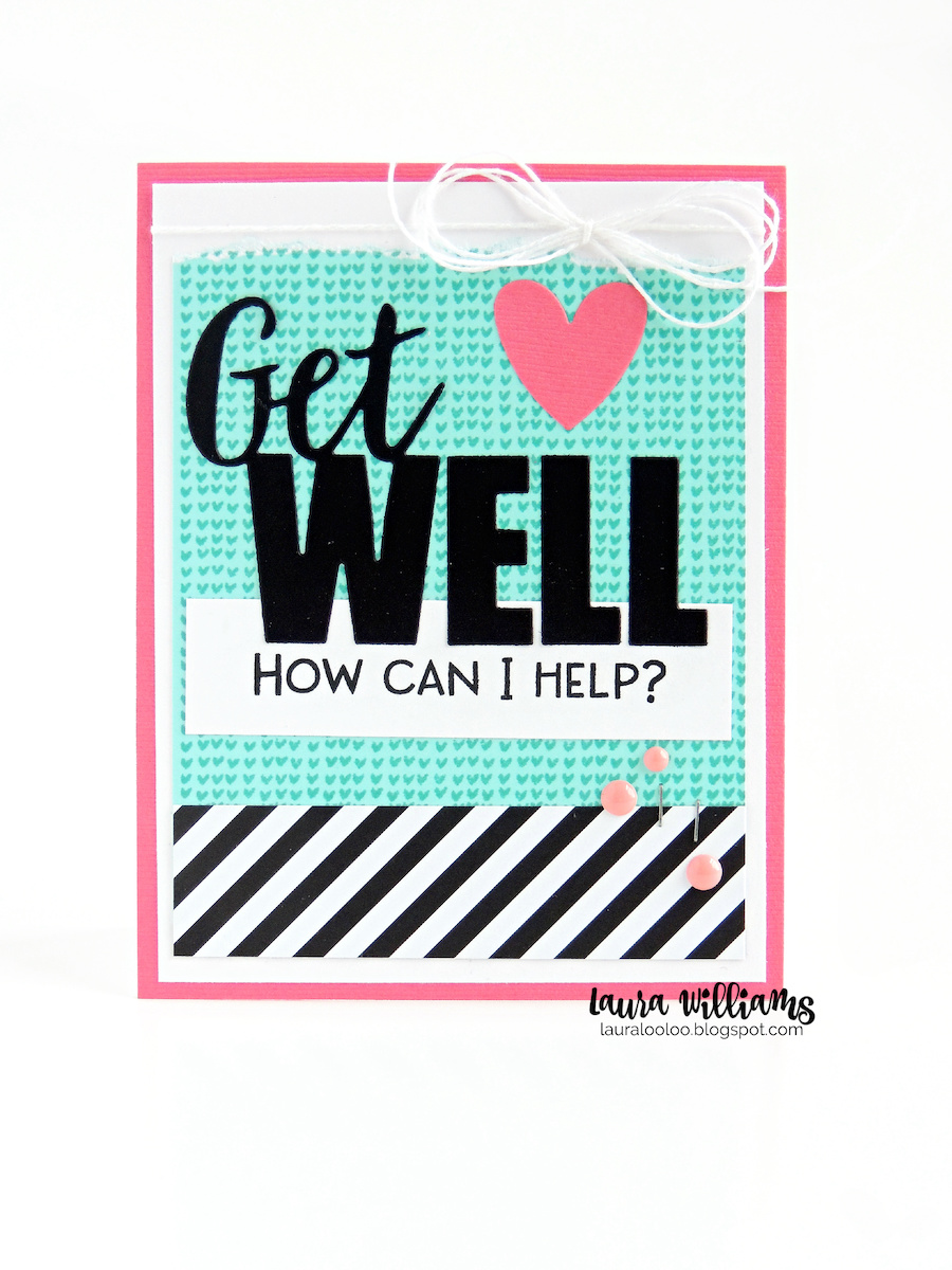 Send a Get Well Soon card that's sure to brighten someone's day, using stamps and dies from Impression Obsession to make cheerful homemade cards. On my blog you'll find more ideas with the sweet bandaid die, and get well die-cut sentiment.