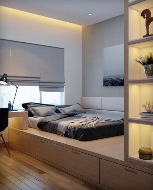 Modern Japanese-style bedroom